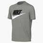 Nike Nike Sportswear Big Kids T-Shirt - dk grey heather/black/white