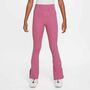 Nike Nike One Girls Dri-Fit Flared Legg - peony/white