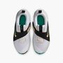 Nike Nike Team Hustle D 12 Big Kids Bas - white/topaz gold-black-clear emeral