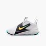 Nike Nike Team Hustle D 12 Big Kids Bas - white/topaz gold-black-clear emeral