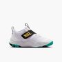 Nike Nike Team Hustle D 12 Big Kids Bas - white/topaz gold-black-clear emeral