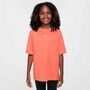 Nike Nike Multi Big Kids Dri-Fit Short- - turf orange/arctic orange/htr/white