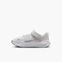 Nike Nike Stellar Ride Little Kids Shoe - white/metallic silver-vast grey-bla