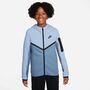 Nike Nike Sportswear Tech Fleece Big Kid - hydrogen blue/work blue/black/black
