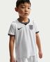 Nike England 2025/26 Stadium Home Little - white/speed red/obsidian/obsidian