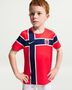 Nike Norway 2025/26 Stadium Home Little - chile red/chile red/blue void