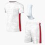 Nike Ent Inf Nk Df Kit Stad Hm - white/speed red/obsidian/obsidian