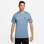 Nike Ent M Nk Df Strk Ss Top K - work blue/obsidian/white