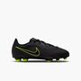Nike Jr Tiempo Maestro Club Fg/Mg - black/black-volt