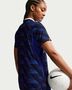 Nike Fff W Nk Dfadv Jsy Ss Match Hm - game royal/metallic copper