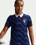Nike Fff W Nk Dfadv Jsy Ss Match Hm - game royal/metallic copper