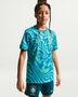 Nike Cbf Y Kinder Nk Df Ss Top Prematch K - light menta/lt photo blue/canary