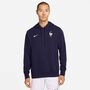 Nike Fff M Nsw Club Hoodie Po Ft - blackened blue/white