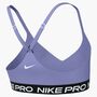 Nike Nike Pro Big Kids (Girls) Indy Br - light thistle/white