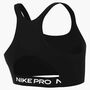 Nike Nike Pro Swoosh Big Kids (Girls) - black/black/white
