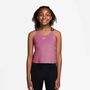 Nike Nike Pro Big Kids (Girls) Dri-Fit - peony/black/white