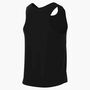 Nike Nike Miler MenS Dri-Fit Running Ta - black/reflective silv