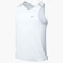 Nike Nike Miler MenS Dri-Fit Running Ta - white/reflective silv