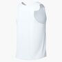 Nike Nike Miler MenS Dri-Fit Running Ta - white/reflective silv