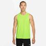 Nike Nike Miler MenS Dri-Fit Running Ta - volt ice/reflective silv