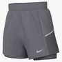 Nike Nike Miler MenS Dri-Fit 5 2-In-1 - smoke grey/smoke grey/reflective si