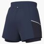 Nike Nike Miler MenS Dri-Fit 7 2-In-1 - midnight navy/reflective silv