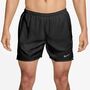Nike Nike Miler MenS Dri-Fit 5 Brief-L - black/black/reflective silv
