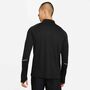 Nike Nike Miler MenS Dri-Fit Uv Long-Sl - black/reflective silv