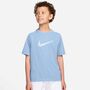 Nike B Nk Df Multi Ss Top Hbr - hydrogen blue/white
