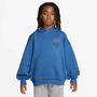 Nike Nike Sportswear Big Kids Oversized - star blue/turf orange