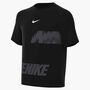 Nike B Nk Df Multi Ss Top Bold Gx - black/white