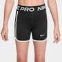 Nike Nike Pro Big Kids (Girls) 3 Dri- - black/black/white/white