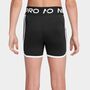 Nike Nike Pro Big Kids (Girls) 3 Dri- - black/black/white/white