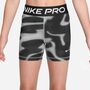Nike Nike Pro Big Kids (Girls) 3 Shor - black/white/white