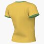 Nike W J Ss Retro Gfx Crew P6 - varsity maize/lucky green