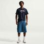 Nike Ent M Nk Wordmark Tee - obsidian