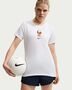 Nike Fff W Nk Crest Tee - white