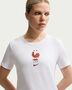 Nike Fff W Nk Crest Tee - white