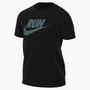 Nike Nike MenS Dri-Fit Running T-Shirt - black/mineral slate