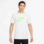 Nike Nike MenS Dri-Fit Running T-Shirt - white/barely volt