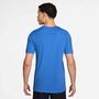 Nike Nike MenS Dri-Fit Running T-Shirt - blue crystal/thunder blue