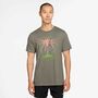Nike Nike MenS Dri-Fit Running T-Shirt - silver sage