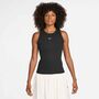 Nike W Nsw Rib Tight Tank (Consumer Faci - black/white