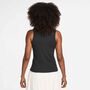 Nike W Nsw Rib Tight Tank (Consumer Faci - black/white