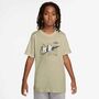 Nike Nike Sportswear Club Big Kids T-Sh - lt khaki