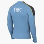 Nike Thfc M Nk Df Strk Drill Top K - light blue/obsidian/white