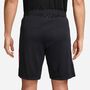Nike Psg M Nk Df Strk Short Kz - black/global red/global red