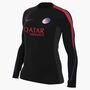 Nike Psg W Nk Df Strk Crew Top K - black/global red/global red