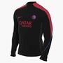 Nike Psg M Nk Df Strk Drill Top K - black/global red/global red