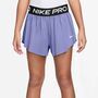 Nike Nike Pro Big Kids (Girls) Dri-Fit - light thistle/black/white